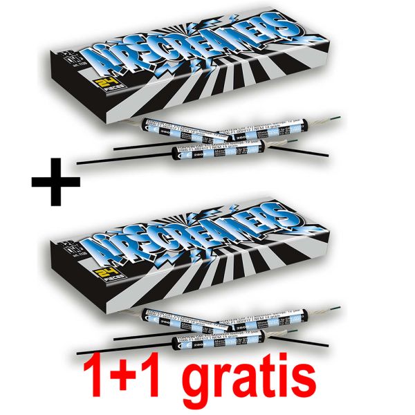 Air Screamers, 24 stuks 1+1 gratis