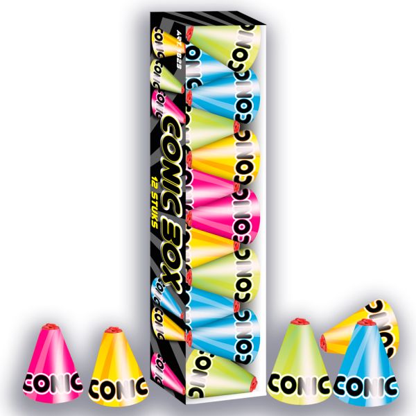 Conic Box, 12 fonteinen