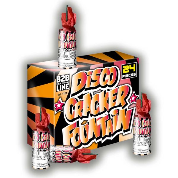Disco Crackers, 24 stuks