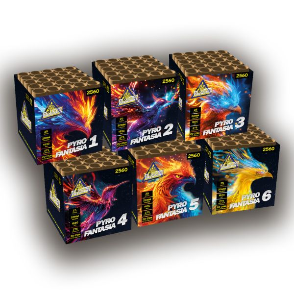 Pyrofantasia 6x25 shots